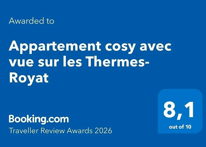 Cosy Avec Vue Sur Les Thermes Apartamento Royat